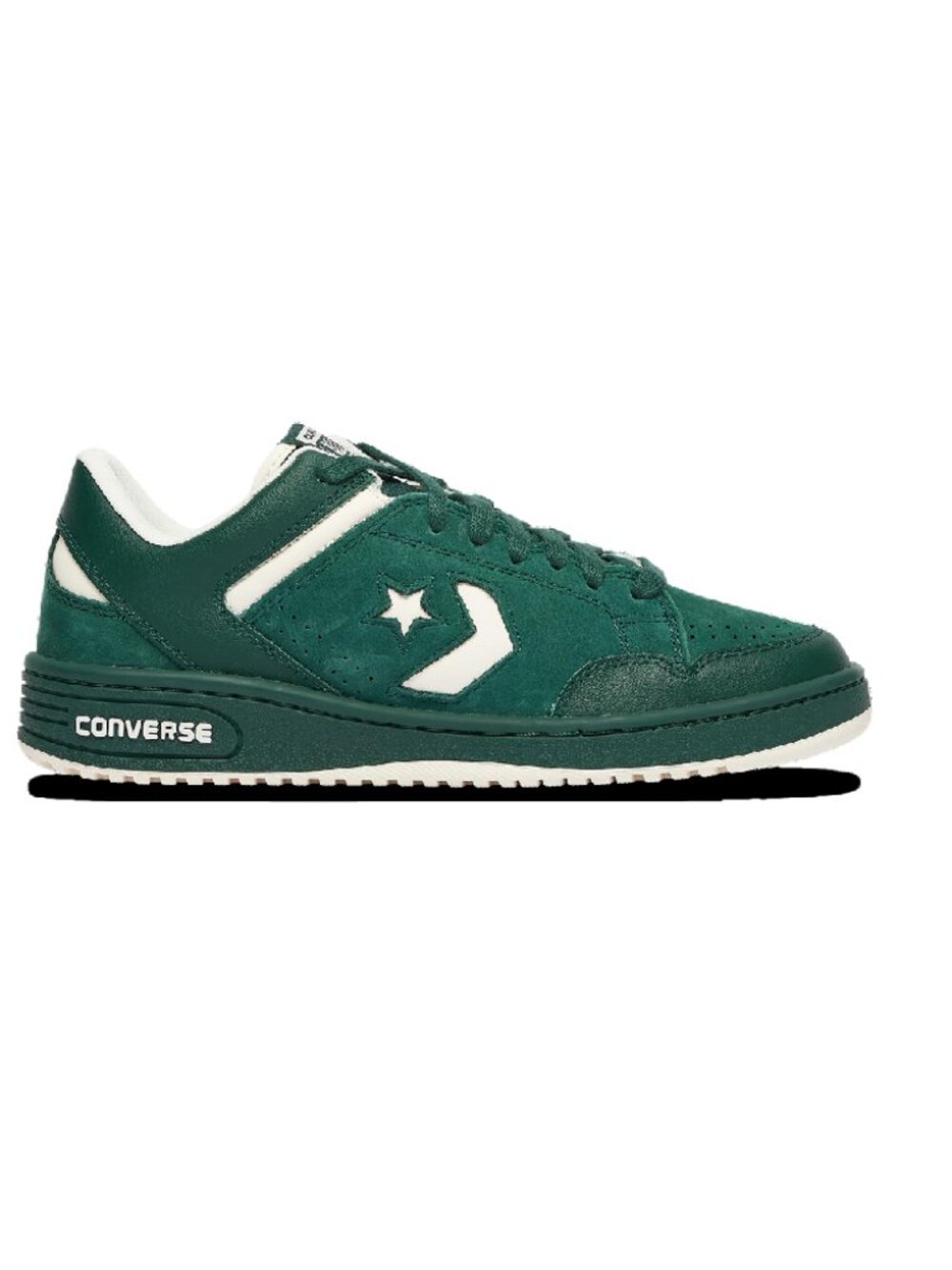 Converse Men's Weapon Low Shoes , White/Green,11.5